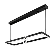 Подвесной светодиодный светильник iLedex Stellar 8302-750X200-D-T BK