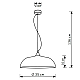 Подвесной светильник LightHall Raylin LH032068