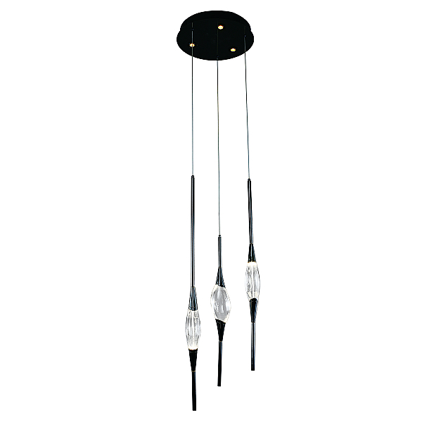 Подвесной светильник Delight Collection Pezzo OM82112-3 pearl black