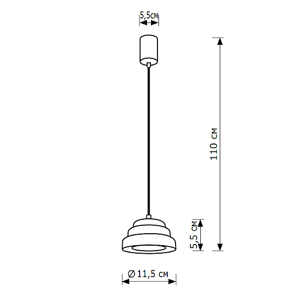 Подвесной светильник LightHall Ladder LH012168