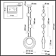 Подвесной светильник Odeon Light Exclusive Hightech Saturn 5443/1