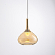 Подвесной светильник Delight Collection MD25001005-1A brass/amber