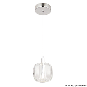 Подвесной светильник Crystal Lux BOX SP1 CHROME/TRANSPARENT
