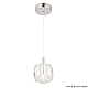 Подвесной светильник Crystal Lux Box SP1 Chrome/Transparent