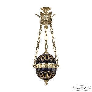 Подвесной светильник Bohemia Ivele Crystal 71000P/20 G Amber-Blue/H-1I Y8