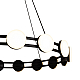 Подвесной светодиодный светильник Freya Collar FR6180PL-L32B