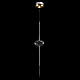 Светильник подвесной Crystal Lux GLASS SP3W LED CHROME