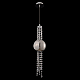Подвесной светодиодный светильник Crystal Lux Navajo SP3W Led Chrome