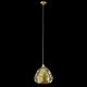 Подвесной светодиодный светильник Crystal Lux Verano SP1 Gold