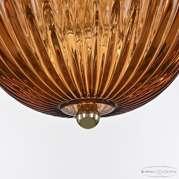 Подвесной светильник Bohemia Ivele Crystal 5479/20 G Amber/M-1G
