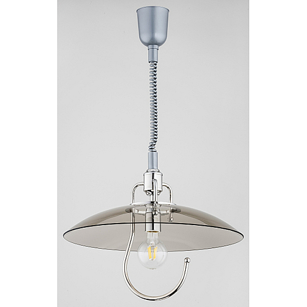 Подвесной светильник Alfa Hak Chrom 1450 (стекло 88661)