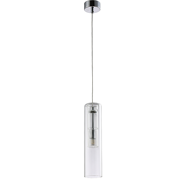 Подвесной светильник Crystal Lux Beleza SP1 F Chrome