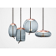 Подвесной светильник Delight Collection Knot 9966P/D copper/blue
