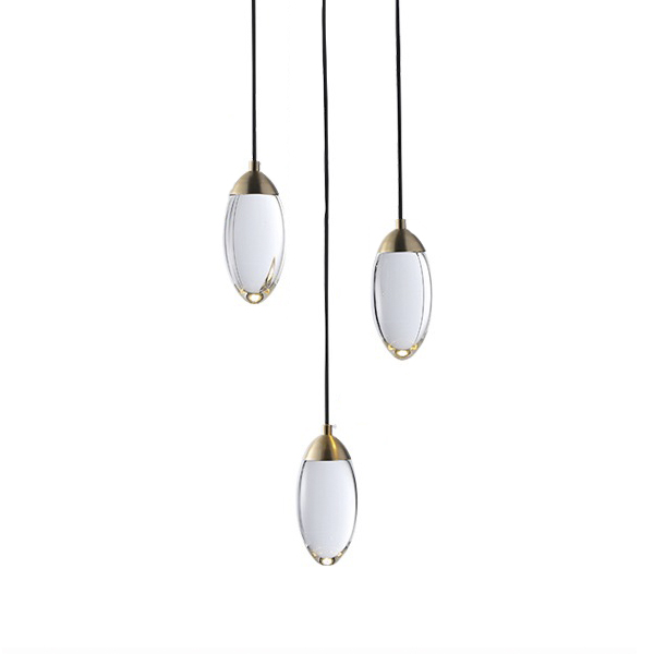 Подвесной светильник DeLight Collection Celestial MT8848-3H brass