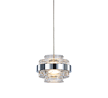 Подвесной светильник Delight Collection MD22030002 MD22030002-1A chrome/clear