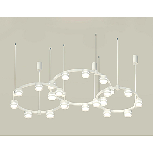 Комплект подвесного светильника Ambrella Light Techno Ring XR92082210 (A9208x3, C9241, C9236, C9231, N8477, N8461)