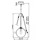 Подвесной светильник Feiss Harper (fe) QN-HARPER-1P