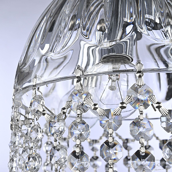 Подвесной светильник Bohemia Ivele Crystal 5478/22 Ni Clear/M-1H Balls