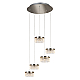 Подвесной светильник Delight Collection MD21020075 MD21020075-5A satin nickel