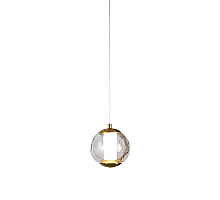 Подвесной светильник Delight Collection OD2437-1 gold/clear