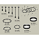 Комплект подвесного светильника Ambrella Light Techno Ring XR92222200 (A9222, A9227, C9233, C9242, C9238, C9232, N8462, N8478)
