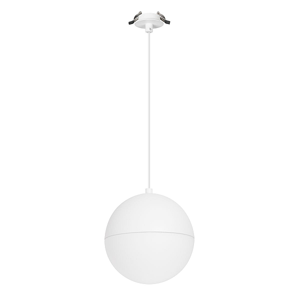 Подвесной светильник Arlight SP-EMISFERO-R200-16W Day4000 (Белый, встраиваемая чаша, 180 deg, 230V) (IP20 Металл) 064192