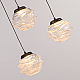 Подвесной светильник Delight Collection MD25030003-5B matt black/clear
