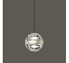 Подвесной светильник Delight Collection Frizzante MD23030088-1A nickel/clear