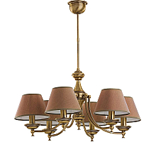 Люстра на штанге Kutek San Marino Lampshade SAN-ZW-6(P/A)CR