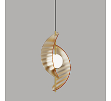 Подвесной светильник Delight Collection MD24030035-1A brass/amber