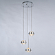 Подвесной светильник Delight Collection MD22030002 MD22030002-3A chrome/clear