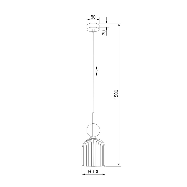 Подвесной светильник TK Lighting 11039 Sophia Cognac a071822