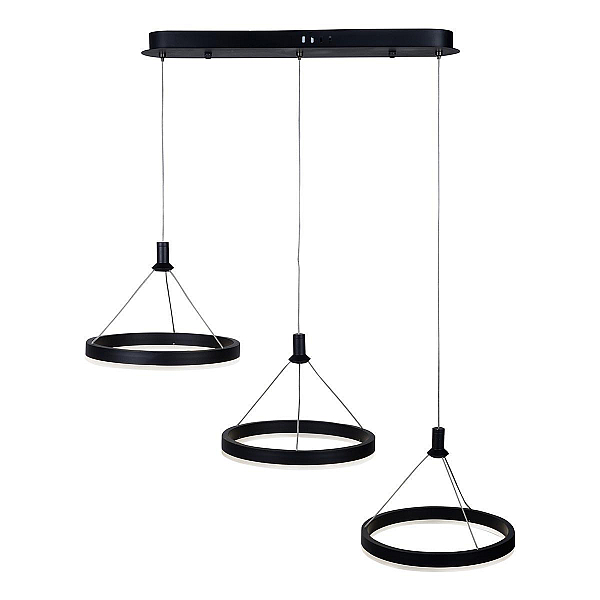 Подвесной светодиодный светильник iLedex Libra D075-3 BK