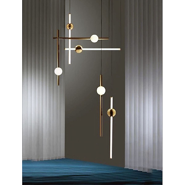Подвесной светильник DeLight Collection Orion 10053P/A1 gold