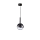 Подвесной светодиодный светильник iLedex Aura 8615P-1M BK-SM
