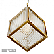 Подвесной светильник iLamp Square 8970-1B GLD