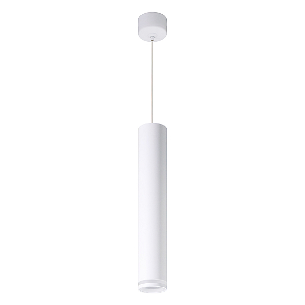 Светильник потолочный Feron ML1008 Barrel LUNA levitation на подвесе MR11 35W 230V, белый 40*250 51376