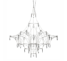 Подвесной светильник Delight Collection Lucciola MD18001068-1E chrome