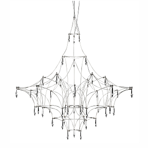 Подвесной светильник Delight Collection Lucciola MD18001068-1E chrome