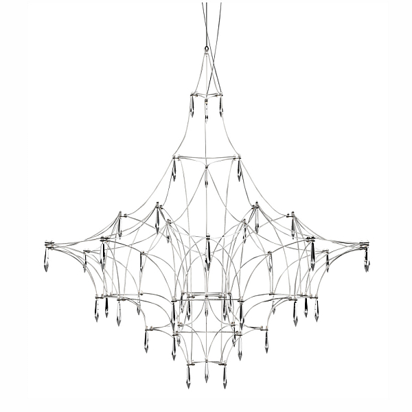 Подвесной светильник Delight Collection Lucciola MD18001068-1E chrome