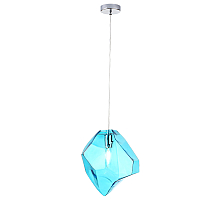 Подвесной светильник Crystal Lux NUESTRO SP1 CHROME/BLUE