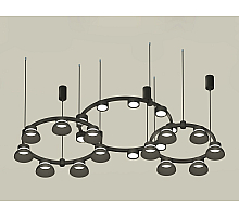 Комплект подвесного светильника Ambrella Light Techno Ring XR92092010 (A9209x3, C9242, C9238, C9232, N8141, N8113)