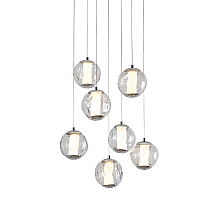 Подвесной светильник Delight Collection OD2437-7 gold/clear