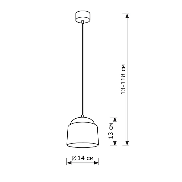 Подвесной светильник LightHall Luxor LH012165