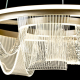 Подвесной светильник LED4U L7706-460 GD