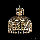 Подвесной светильник Bohemia Ivele Crystal 14781/35 G Leafs M721