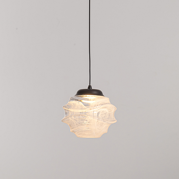 Подвесной светильник Delight Collection MD25030003-1A matt black/clear
