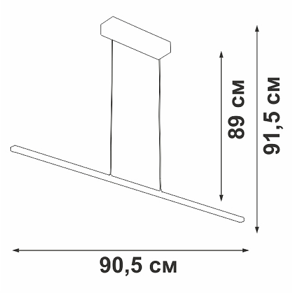 Подвесной светильник Vitaluce V4662-1/1S