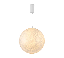 Подвесной светильник Arlight SP-SILKA-HANG-R400-12W Warm2700 (WH, 330 deg, 230V) (IP20, Натуральный шелк) 056880