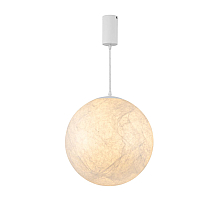 Подвесной светильник Arlight SP-SILKA-HANG-R400-12W Warm2700 (WH, 330 deg, 230V) (IP20, Натуральный шелк) 056880